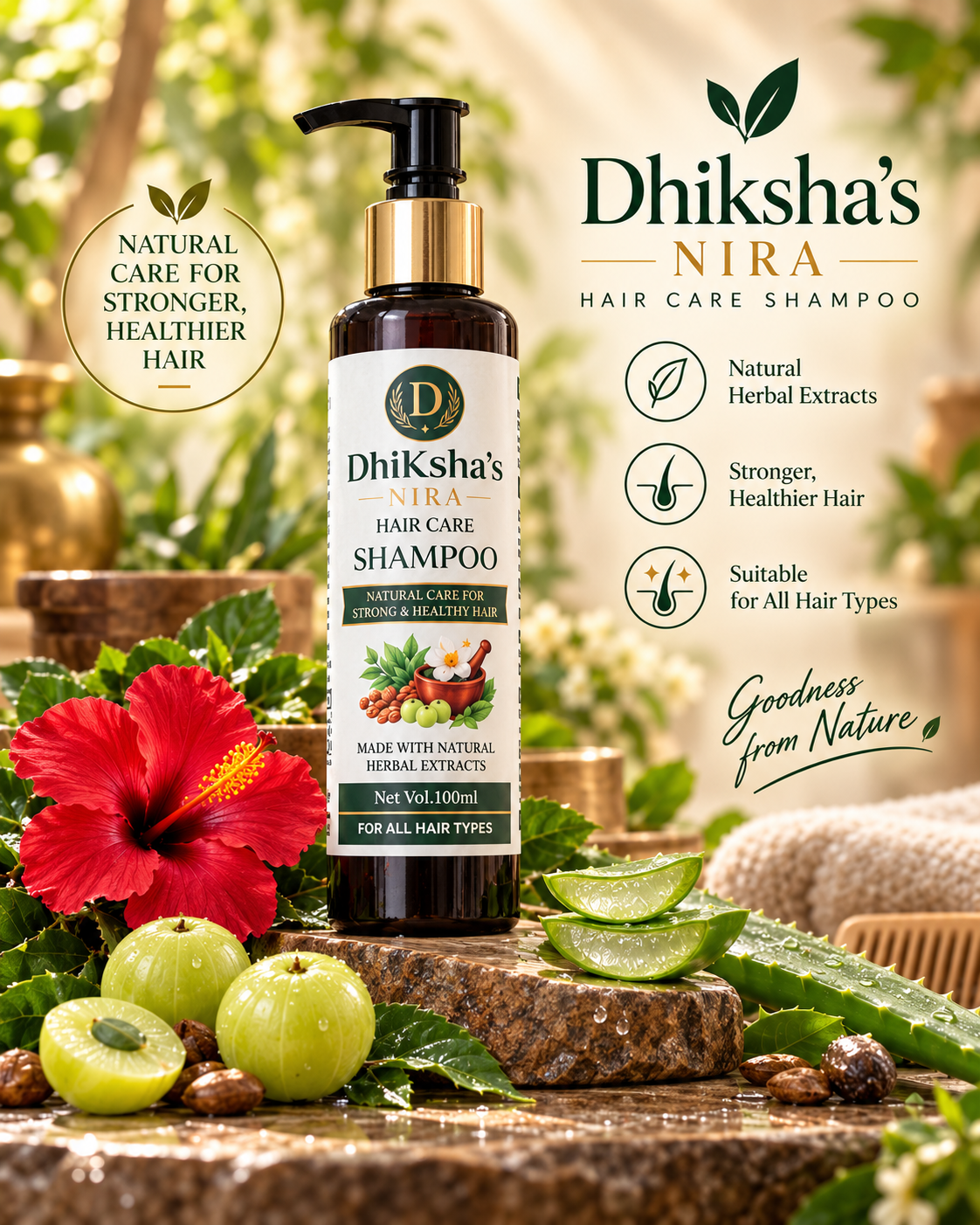 Dhiksha's Hair Care Shampoo